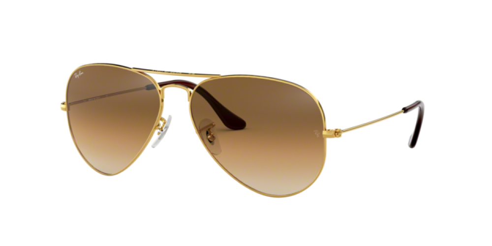 Sunglasses Man Woman Ray-Ban Aviator gradient RB 3025 001/51