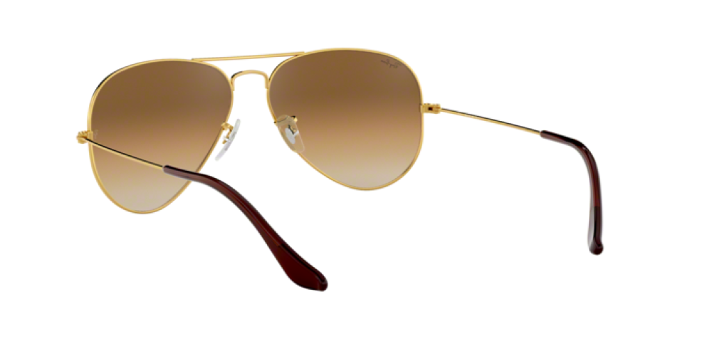 Sunglasses Man Woman Ray-Ban Aviator gradient RB 3025 001/51