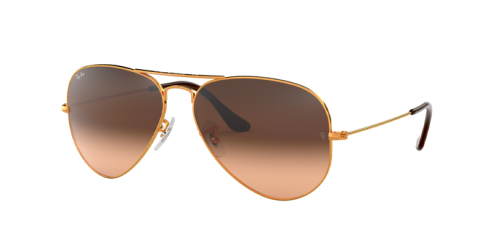 Sunglasses Man Woman Ray-Ban Aviator gradient RB 3025 9001A5