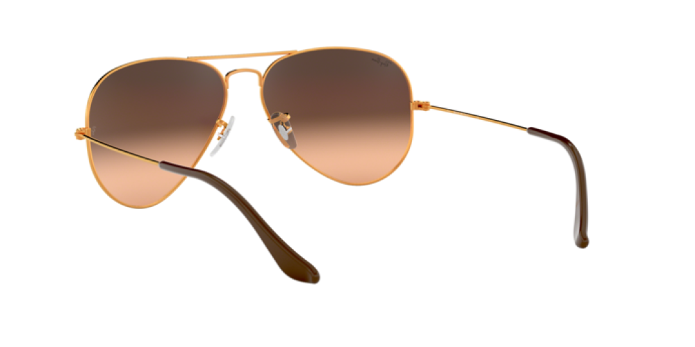 Sunglasses Man Woman Ray-Ban Aviator gradient RB 3025 9001A5