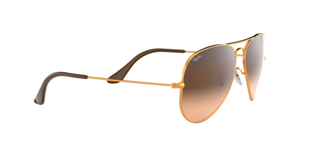 Sunglasses Man Woman Ray-Ban Aviator gradient RB 3025 9001A5