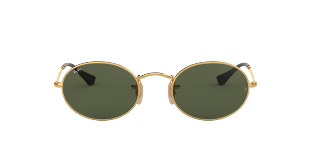 Sunglasses Man Woman Ray-Ban Oval Flat Lenses RB 3547N 001