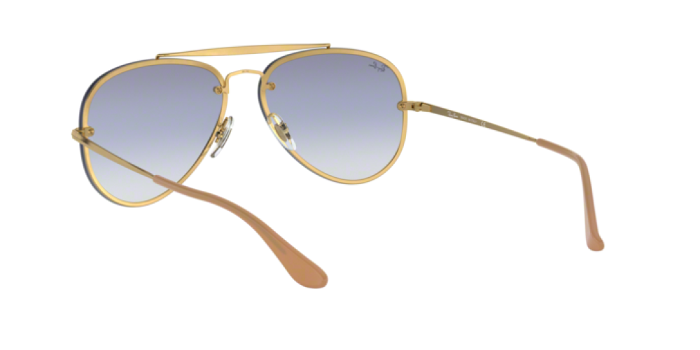 Sunglasses Man Woman Ray-Ban Blaze Aviator RB 3584N 001/19