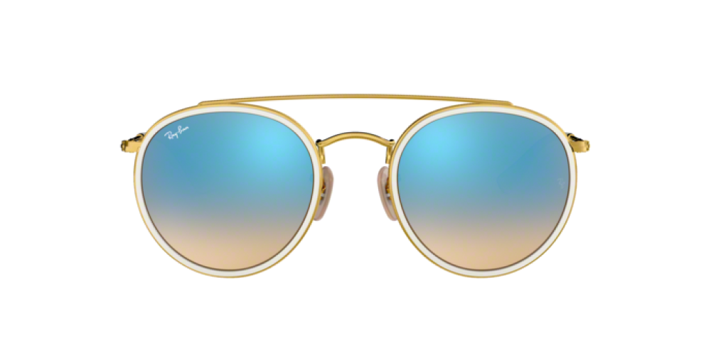 Occhiali da Sole Donna Uomo Ray-Ban Round Double Bridge RB 3647N 001/4O