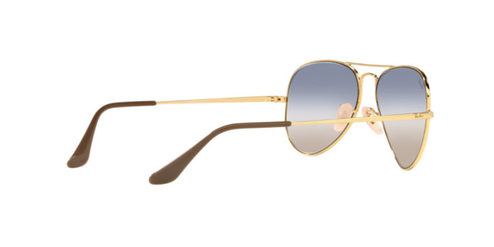 Sunglasses Man Woman Ray-Ban Aviator Metal II RB 3689 001/GD