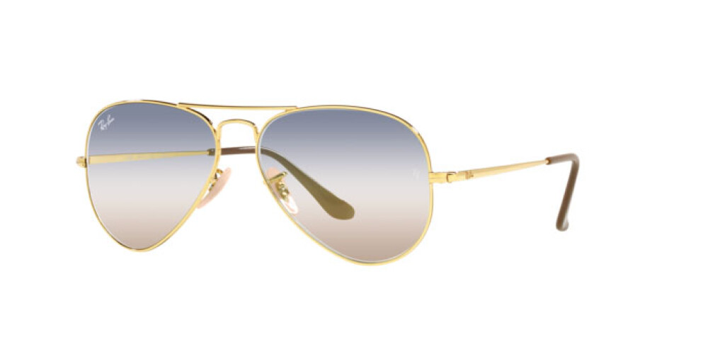 Sunglasses Man Woman Ray-Ban Aviator Metal II RB 3689 001/GD