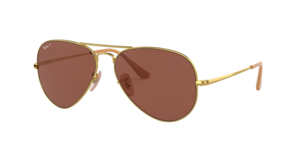 Sunglasses Man Woman Ray-Ban Aviator Metal II RB 3689 9064AF