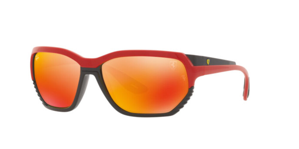 Occhiali da Sole Donna Uomo Ray-Ban Scuderia Ferrari RB 4366M F6236Q