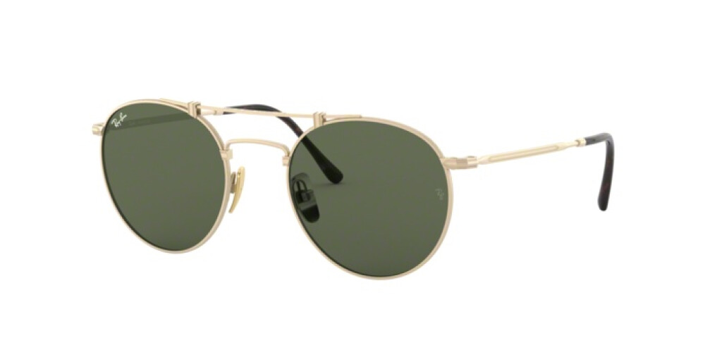 Sunglasses Man Woman Ray-Ban Round Titanium RB 8147 913658