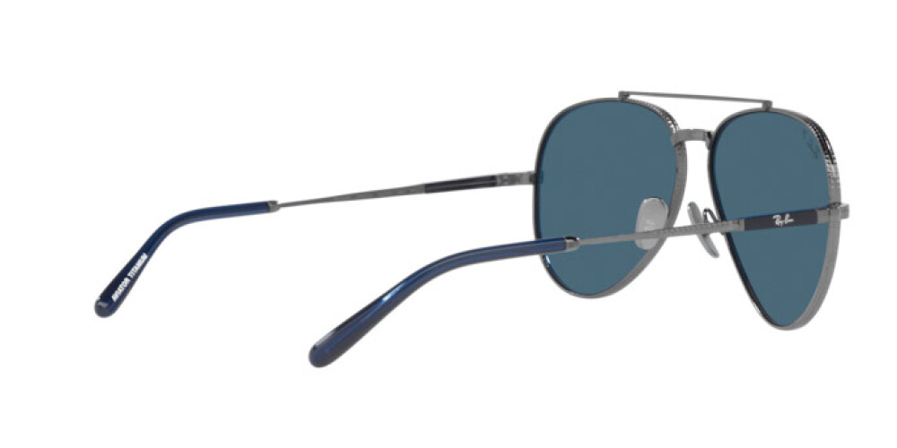 Occhiali da Sole Donna Uomo Ray-Ban Aviator Titanium RB 8225 3142S2