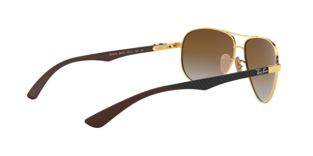 Occhiali da Sole Donna Uomo Ray-Ban Carbon fibre RB 8313 001/51