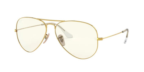 Ray-Ban Aviator large metal Everglasses Clear Evolve RB 3025 (001/5F)