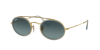 Ray-Ban Oval Double Bridge RB 3847N (91233M)