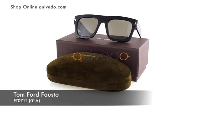 Tom Ford Fausto FT0711 (01A) Sunglasses Man | Shop Online | Free Shipping