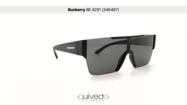 Burberry outlet Unisex Matte Black sunglasses BE 4291 346487