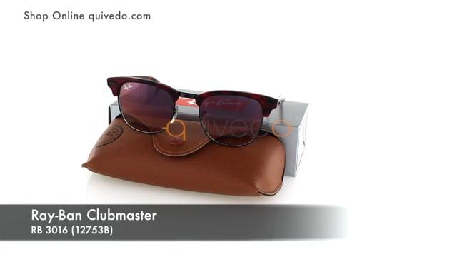 Ray Ban Clubmaster Rb 3016 b Sunglasses Unisex Shop Online Free Shipping