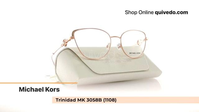 Michael Kors Trinidad MK 3058B (1108) Eyeglasses Woman | Shop Online | Free  Shipping