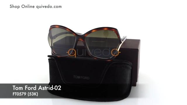 Tom Ford Astrid-02 FT0579 (53K) Sunglasses Woman | Shop Online | Free  Shipping