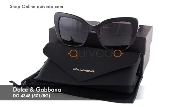 Dolce & Gabbana DG 4348 (501/8G) Sunglasses Woman | Shop Online | Free  Shipping