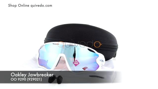 Jawbreaker™ Prizm™ Snow Collection Prizm Snow Sapphire Lenses, Polished  White Frame Sunglasses