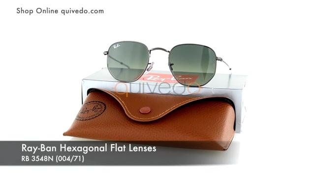 Ray-Ban Hexagonal RB 3548N (004/71) Sunglasses Unisex | Shop Online | Free  Shipping