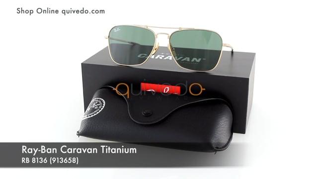 Ray ban best sale titanium caravan